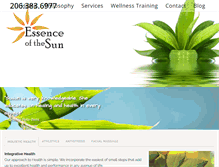 Tablet Screenshot of essenceofthesun.com